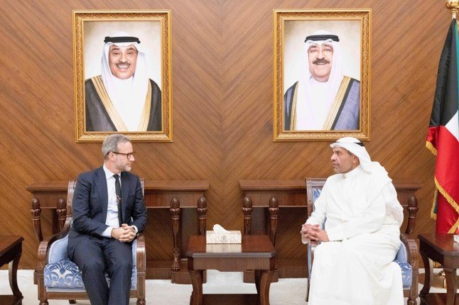 وزير الخارجية الكويتي يلتقي المبعوث الخاص للرئيس الأمريكي والمستشار الأول لشؤون الاستجابة لقضايا الرهائن