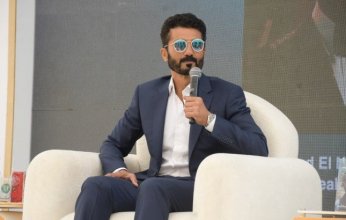 بالصور.. جانب من ندوة الفنان خالد النبوي بمهرجان القاهرة السينمائي الدولي