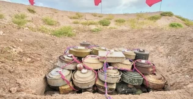 مشروع مسام ينزع 874 لغما من الأراضى اليمنية خلال أسبوع مشروع مسام ينزع 874 لغما من الأراضى اليمنية خلال أسبوع