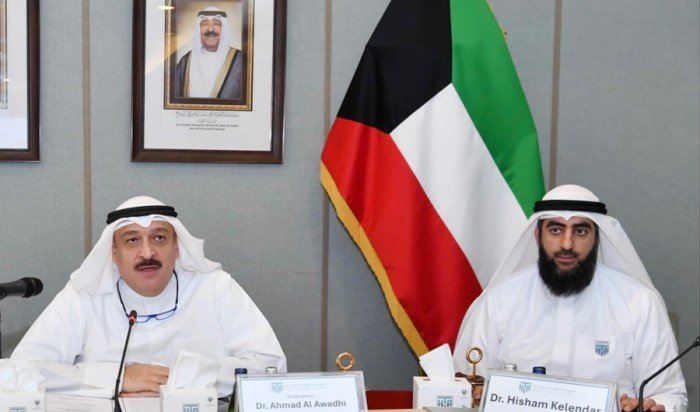 وزير الصحة الكويتي يترأس اجتماعاً لاعتماد خارطة طريق مشروع تقييم التكنولوجيا الصحية "HTA" وزير الصحة الكويتي يترأس اجتماعاً لاعتماد خارطة طريق مشروع تقييم التكنولوجيا الصحية "HTA"