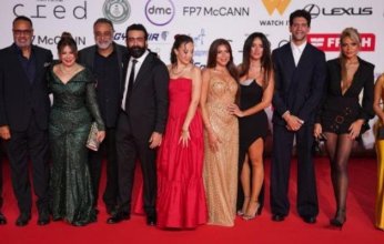 بالصور.. عرض أول لـ "بنات الباشا" بحضور أبطال الفيلم في مهرجان القاهرة السينمائي