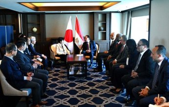 رئيس الوزراء يلتقى محافظ طوكيو والوفد المرافق لها