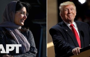 ترامب ممازحا السفيرة السعودية بواشنطن: لديك الكثير من المال حقاً.