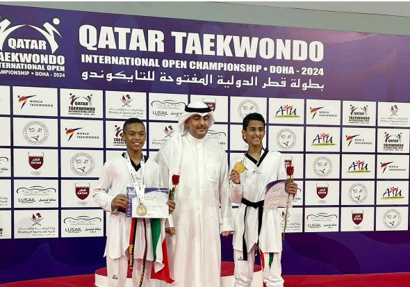 برونزيتان للكويت في منافسات بطولة قطر الدولية الخامسة للتايكوندو