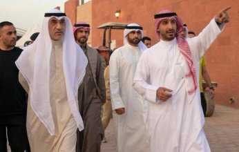 وزير الداخلية الكويتي يقوم بجولة ميدانية في ميادين الفروسية والرماية