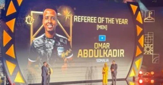 الصومالي عمر عبد القادر أرتان أفضل حكم أفريقي الصومالي عمر عبد القادر أرتان أفضل حكم أفريقي