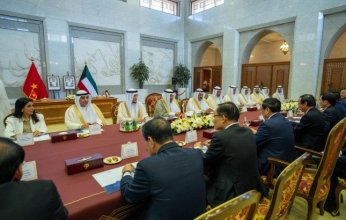 رئيس مجلس الوزراء الكويت يعقد جلسة مباحثات رسمية مع رئيس وزراء جمهورية فيتنام