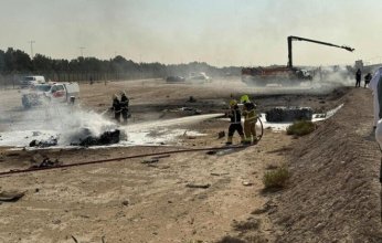 استئناف عروض معرض دبي للطيران بعد توقف مؤقت إثر تحطم مقاتلة هندية