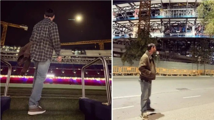 برشلونة يحقق: من سمح لميسي بزيارة الملعب؟