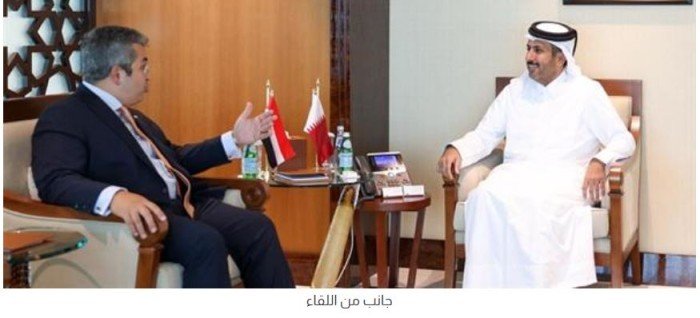 مصر وقطر تبحثان ترتيبات عقد منتدى رجال الأعمال في القاهرة