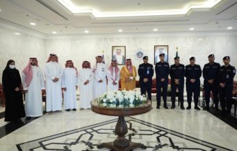 وكيل (الداخلية) بالتكليف يبحث مع وفد من (الداخلية) السعودية تعزيز التعاون الأمني وتبادل الخبرات الإدارية والتقنية