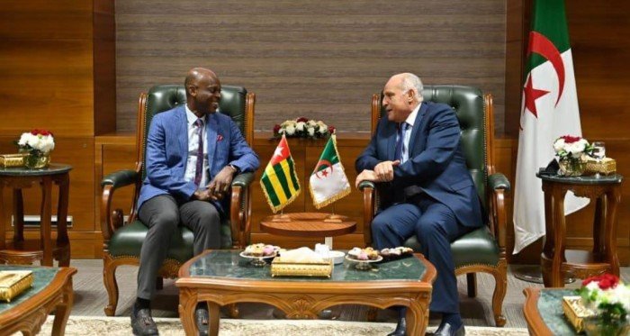 الجزائر وتوغو تبحثان تعزيز التعاون بين البلدين