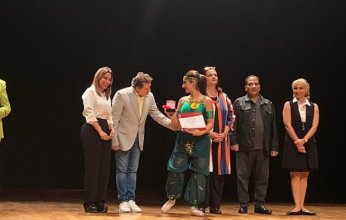 حلا فريد لاعبة الأهلي تتوج بالميدالية الذهبية في مسابقة البالية على مستوى الجمهورية