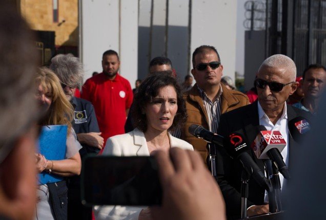 مسؤولة أوروبية تحذر من خطورة الوضع الإنساني في غزة مسؤولة أوروبية تحذر من خطورة الوضع الإنساني في غزة