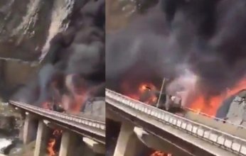 فاجعة في المدينة المنورة.. مصرع عشرات المعتمرين الهنود بحادث اصطدام مروع.. فيديو