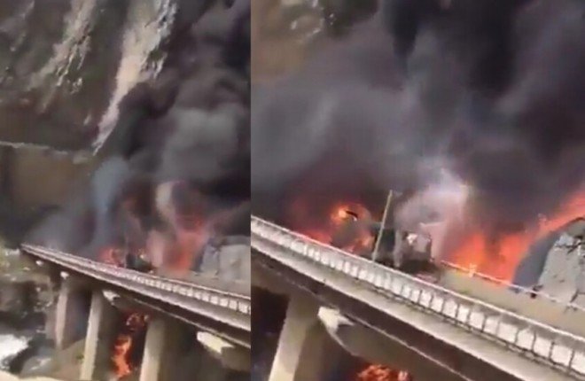 فاجعة في المدينة المنورة.. مصرع عشرات المعتمرين الهنود بحادث اصطدام مروع.. فيديو فاجعة في المدينة المنورة.. مصرع عشرات المعتمرين الهنود بحادث اصطدام مروع.. فيديو