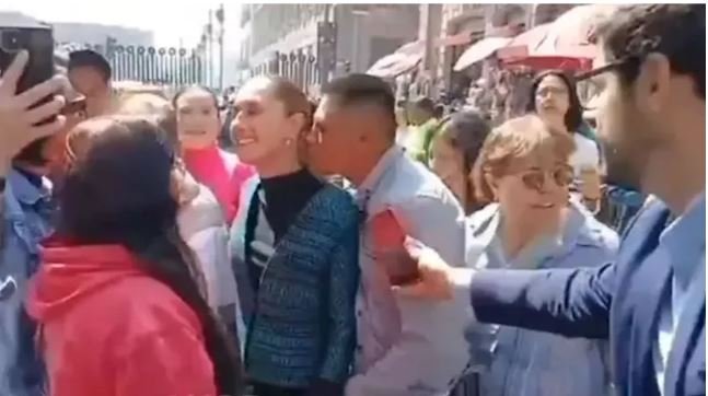 أول تعليق من رئيسة المكسيك على "فيديو التحرش بها"