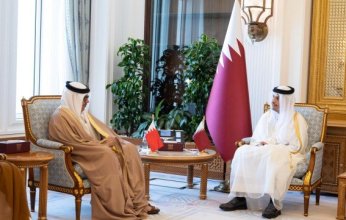 رئيس الوزراء القطري يبحث مع وزير الخارجية البحريني الموضوعات ذات الاهتمام المشترك
