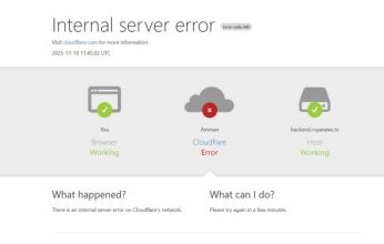 عودة Cloudflare للعمل في المنصات ومواقع إلكترونية حول العالم
