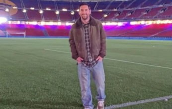 ميسي يظهر في ملعب برشلونة