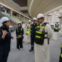رئيس مجلس الوزراء الكويتي يقوم بجولة تفقدية على مشروع مطار الكويت الدولي الجديد (T2)