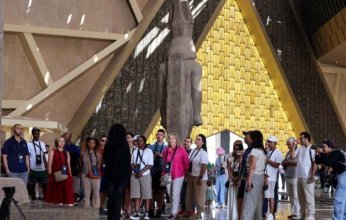 إقبال كثيف.. ١٩ ألف زائر يوميًا للمتحف المصري الكبير منذ إفتتاحه