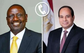 الرئيس السيسى يتلقى اتصالًا هاتفيا من نظيره الكيني