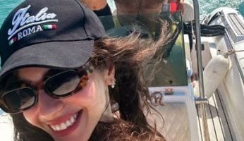 مايان السيد تروّج لفيلم «ولنا في الخيال حب» بمنشور رومانسي في الجونة