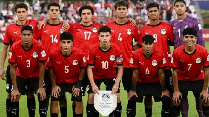 منتخب مصر يتأهل إلى دور الـ32 في كأس العالم للناشئين منتخب مصر يتأهل إلى دور الـ32 في كأس العالم للناشئين