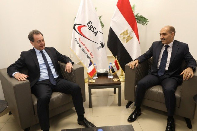 وكالة الفضاء المصرية تستقبل السفير الفرنسي بالقاهرة لبحث سبل التعاون المشترك وكالة الفضاء المصرية تستقبل السفير الفرنسي بالقاهرة لبحث سبل التعاون المشترك
