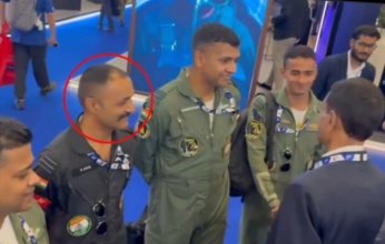 فيديو يوثق اللحظات الأخيرة للطيار الهندي قبل تحطم مقاتلة "تيغاس" في معرض دبي للطيران