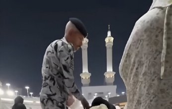 إجراء عاجل في السعودية بعد تعدى فرد امن على المعتمرين