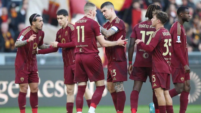 بث مباشر.. شاهد مباراة روما وكالياري في الدوري الإيطالي بث مباشر.. شاهد مباراة روما وكالياري في الدوري الإيطالي