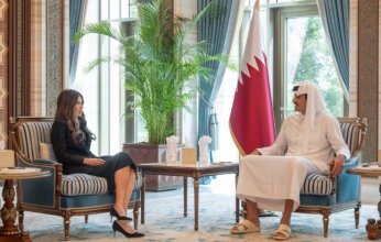أمير قطر يبحث مع وزيرة الأمن الداخلي الأمريكية القضايا والموضوعات ذات الاهتمام المتبادل