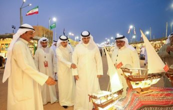 المطيري يتفقد الأجنحة الكويتية في "درب لوسيل" و"كتارا" بالدوحة