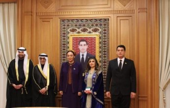 سفير الكويت بتركيا يقدم أوراق اعتماده كسفير غير مقيم لدى تركمانستان