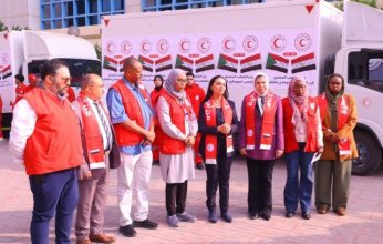 المصريون يهدون الشعب السوداني الشقيق قافلة مساعدات إنسانية تصل ليلة رأس السنة