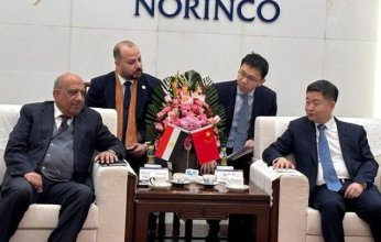 وزير الكهرباء يلتقي مدير المؤسسة الوطنية الصينية للطاقة النووية لبحث التعاون المشترك