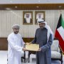 الكويت.. وزير الخارجية يتسلم رسالة خطية من وزير المالية العماني 4 khaligyoun14082