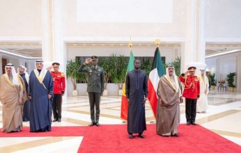 أمير الكويت والرئيس السنغالي يعقدان جلسة مباحثات رسمية