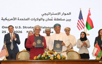 سلطنة عمان والولايات المتحدة الأمريكية تعقدان الحوار الاستراتيجي الثالث بمسقط