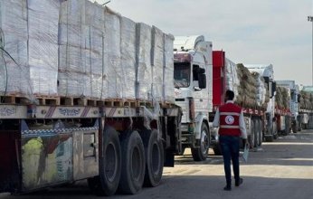 مصر.. قافلة «زاد العزة» الـ 114 تدخل إلى الفلسطينيين في قطاع غزة