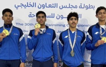 الكويت تحصد 30 ميدالية في البطولة الخليجية للسباحة في الإمارات