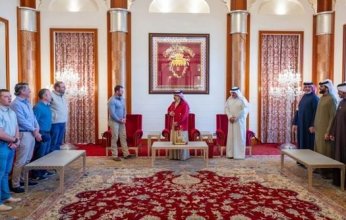 عاهل البحرين يلتقي وفدًا من أعضاء الكونجرس الأمريكي