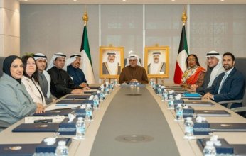 وزير المالية يبحث مع ممثل الأمين العام للأمم المتحدة في الكويت أوجه التعاون المشترك