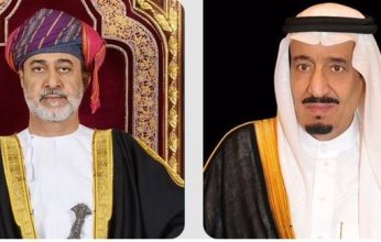 سلطان عُمان يهنئ خادم الحرمين الشريفين بمناسبة ذكرى يوم التأسيس