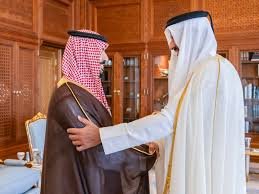 أمير قطر يبحث مع وزير الدفاع السعودي العلاقات الثنائية والوضع في المنطقة