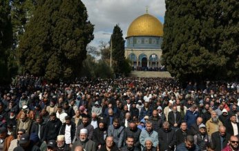 100 ألف أدوا صلاة الجمعة الثانية من شهر رمضان في المسجد الأقصى