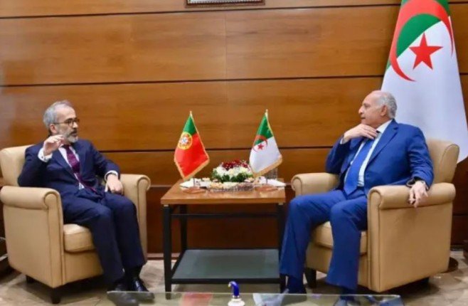 الجزائر والبرتغال تبحثان تعزيز العلاقات وقضايا إقليمية ودولية الجزائر والبرتغال تبحثان تعزيز العلاقات وقضايا إقليمية ودولية