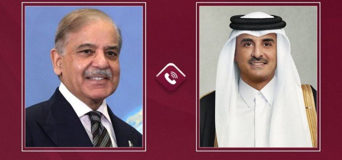 هاتفيًا.. قطر و باكستان تبحثان سبل تعزيز علاقات التعاون بين البلدين هاتفيًا.. قطر و باكستان تبحثان سبل تعزيز علاقات التعاون بين البلدين